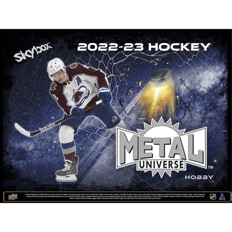 skybox metal universe hobby box|2022 23 metal universe hockey.